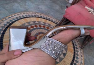 Sparkling Silver Embellished Sandals