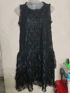 United Colors Of Benetton|Black Midi Dress