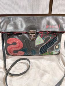 Unique Patchwork Crossbody Bag