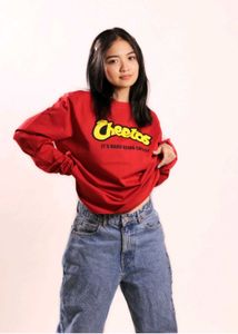 Bonkers - Red Cheetos Long Sleeve Top