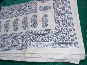 Bohemian Paisley Print Fabric badsheet