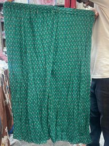 Green Printed Palazzo Pants