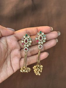 Stunning Ethnic Earrings with Tassels