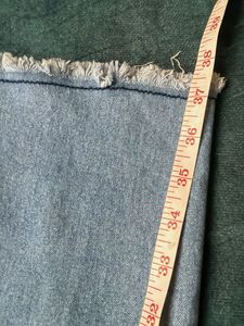 blue Wash Wide Leg Jeans