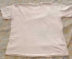 white painted t shirt