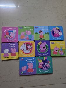 Peppa Pig Board Book Set - 10 Books