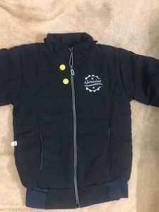 Navy Puffer Jacket