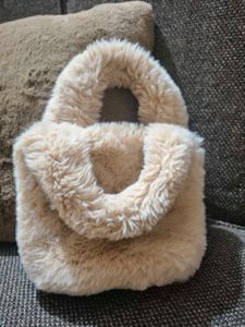 Faux Fur Mickey Mouse Handbag