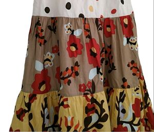 Vintage MOSCHINO Jeans Floral Midi Dress