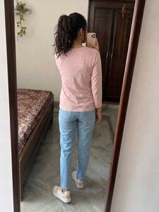 Floral Print Raglan Sleeve Top