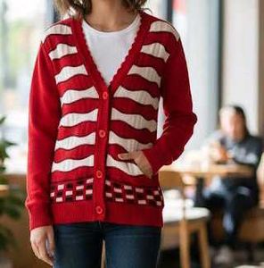 Striped Cardigan for womens