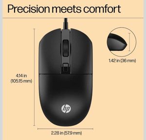 HP Wired Computer Mouse