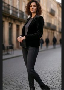 Velvet Blazer