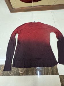 Ombre Long Sleeve Top