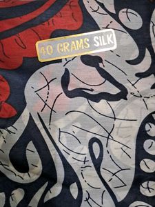 A brand new original 40 gms Silk Saree