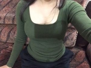 Olive green top