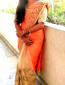 New Heavy Party Wear Wedding Saree With Blouse