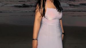 Newme Flowy Lavender Dress