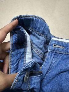Distressed Denim Shorts