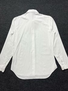 Men's White Embroidered Bee Shirt
