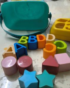 Educational Shape Sorting Blocks Toy