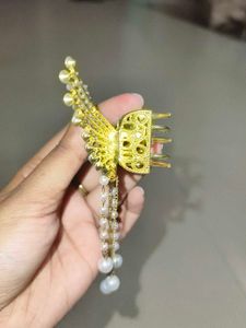 Butterfly Embellished Hair Accessory Claw Clip
