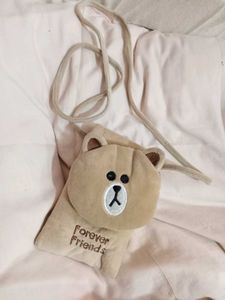 Cute Bear Sling Bag