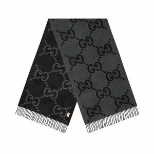 Gucci GG Logo Cashmere jacquard Scarf