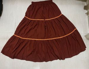 Boho Tiered Maxi Skirt