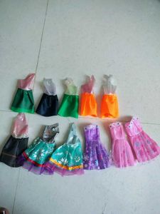 11 barbie doll dresses
