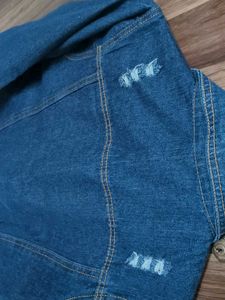 Distressed Denim Jacket