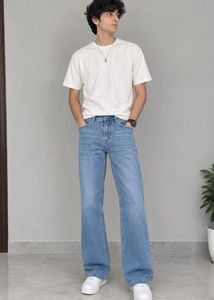 Light Wash Denim Jeans