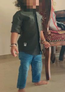 Kids Cotton Shirt With Pant