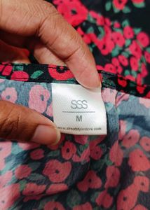 Chic Floral Print Mini Dress