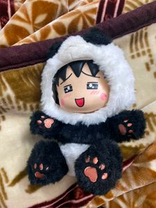 Authentic Chibi Maruko Panda Plush Doll