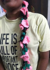Handmade Flower crochet paranda