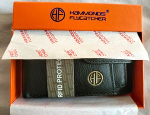 Brand New Pure Leather Black Men's Purse