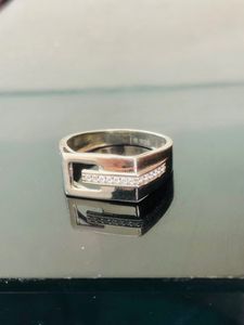 Gents Ring Pure 925 Silver (wt:2.900g)