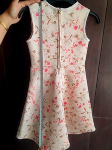 Floral Dress with Ruffle Detail