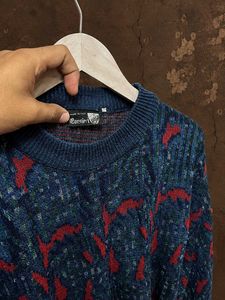 Corsieri Italian Blue Knit Sweater