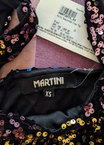 New With Tag - Sparkly Sequin Crop Top