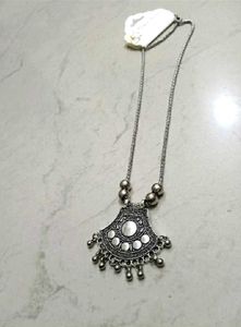 Combo Set Oxidized NeckChain&amp;Multicolour Earings..
