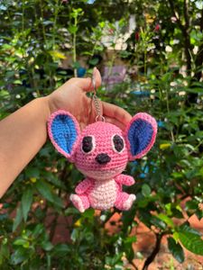 stitch crochet keychain ( Set Of 2)