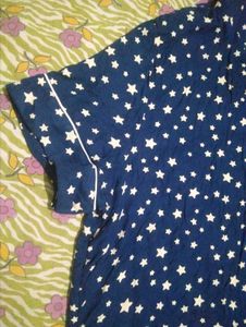 Star Print Sleep Shirt