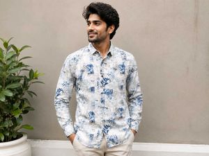 clean kelvin full sleeves white t shirt with multi