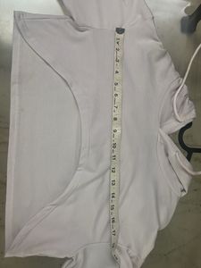 White Cropped Hoodie