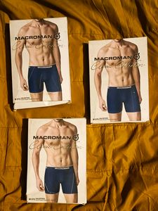 Macroman Classic Collection Boxers - 3 Pack