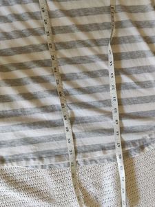 M&amp;S Striped Henley Tunic Top