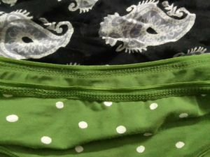 Cute Green Polka Dot Briefs