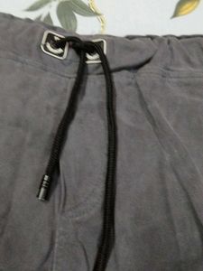 Gray Cargo Joggers